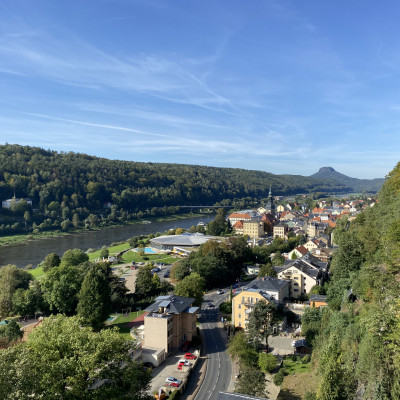 Aussicht auf Bad Schandau