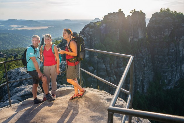Entdeckertour zur Schrammsteinaussicht